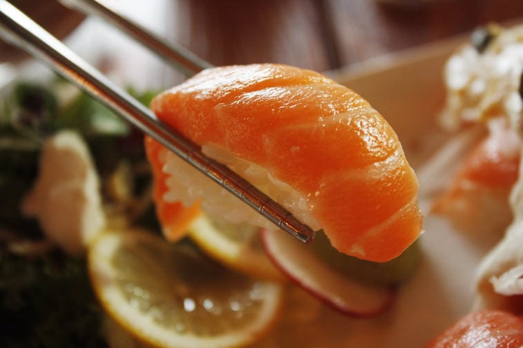 caution, that delicious piece of sushi may have parasites!