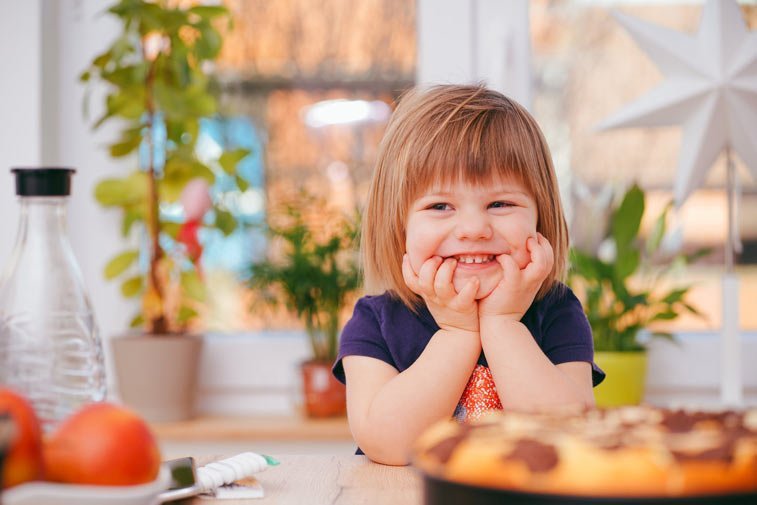a smiling child