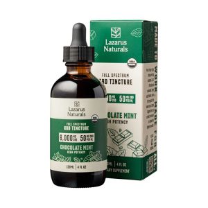 Lazarus Naturals Chocolate Mint Full Spectrum CBD Tincture (6000mg)