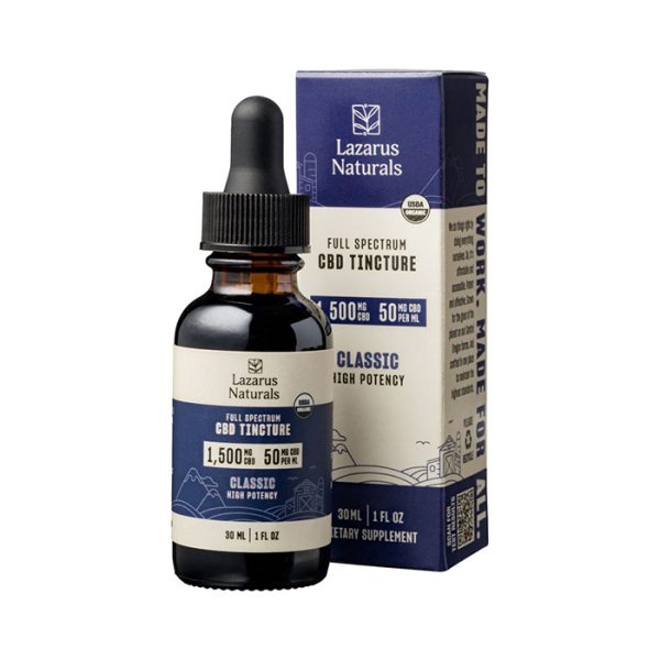Lazarus Naturals Full Spectrum CBD Tincture (1500mg)