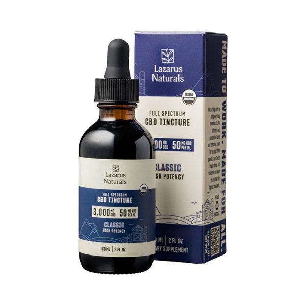 Lazarus Naturals Full Spectrum CBD Tincture (3000mg)