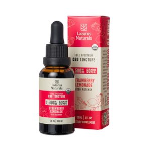 Lazarus Naturals Strawberry Lemonade Full Spectrum CBD Tincture (1500mg)