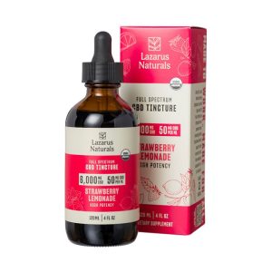 Lazarus Naturals Strawberry Lemonade Full Spectrum CBD Tincture (6000mg)