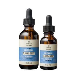 Lazarus Naturals Flavorless THC Free CBD Tincture (3000mg)